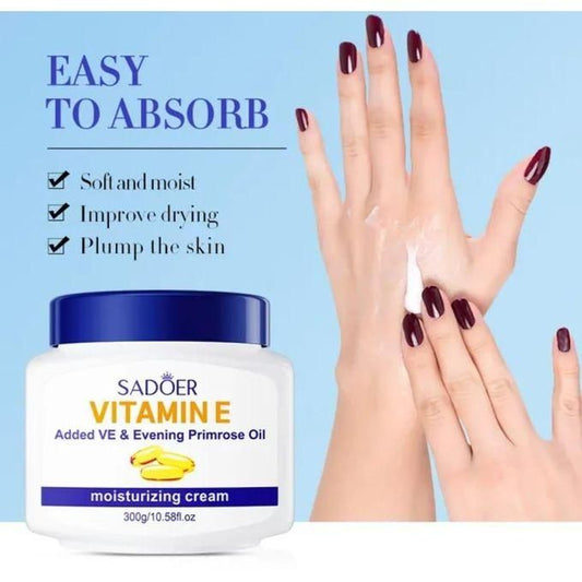 Vitamin E Added VE And Evening Primrose Oil Moisturizing Cream