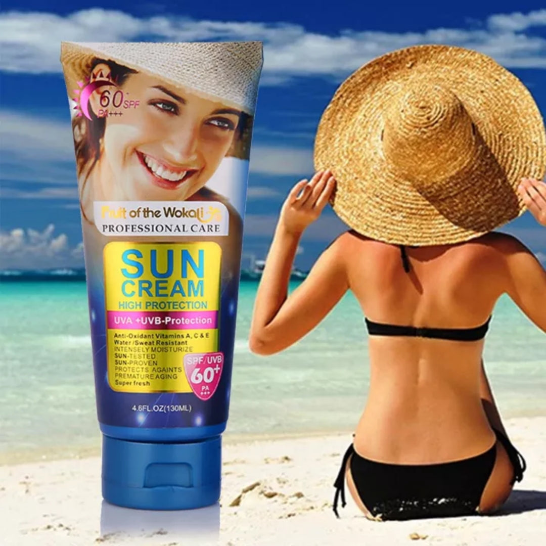 Fruit Of The Wokali Sun Cream SPF 60+ UVA + UVB Block High Protection Sunscreen Sun Screen