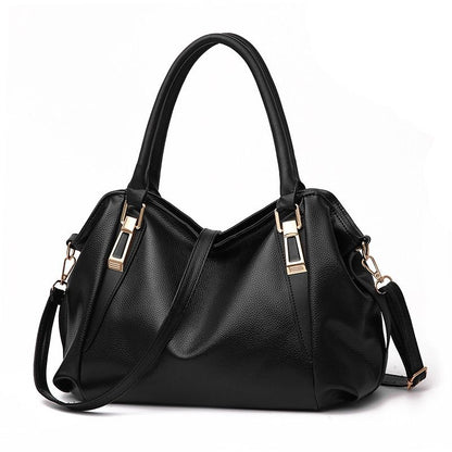Women's bag Female Shoulder bag Handbag for women Crossbody bag new Casual fashion soft bags large capacity oblique body handbag Solid Color blue black