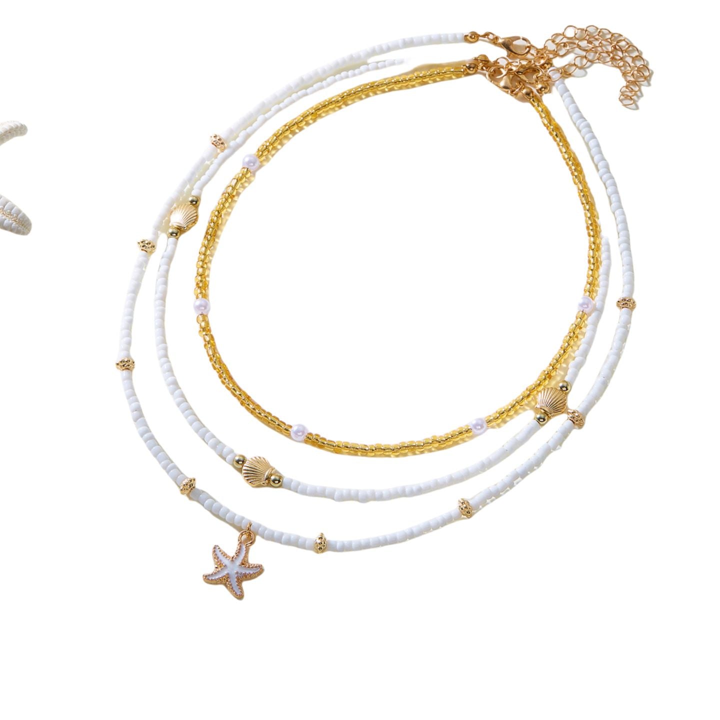 beads necklace woman multilayer beads necklace pendant necklace for woman jewerly accessories