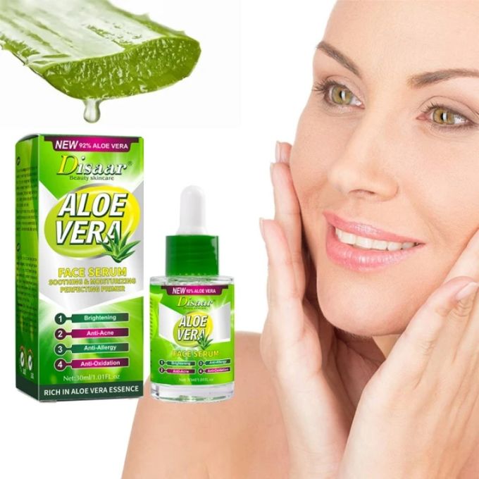 Disaar Aloe Vera Face Serum Soothing, Moisturizing, Brightening, Whitening, Anti-acne, Anti-Allergy, Anti-Oxidation