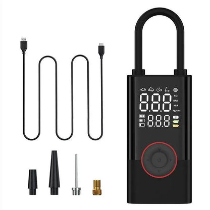 4000 Ah Wireless Car Air Compressor Air Pump PortableAir Pump Electric Tire Inflator Pump for Motorcycle Bicycle Boat AUTO Tyre Balls Inflatable,power bank,portable charger