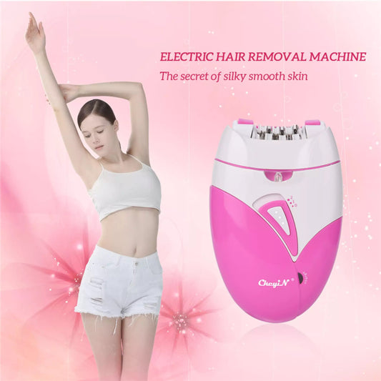 Electric Women Epilator Rechargeable Women’s Hair Remover 2 speed levels without pain and allergy Shaving Hair Shaver Machine