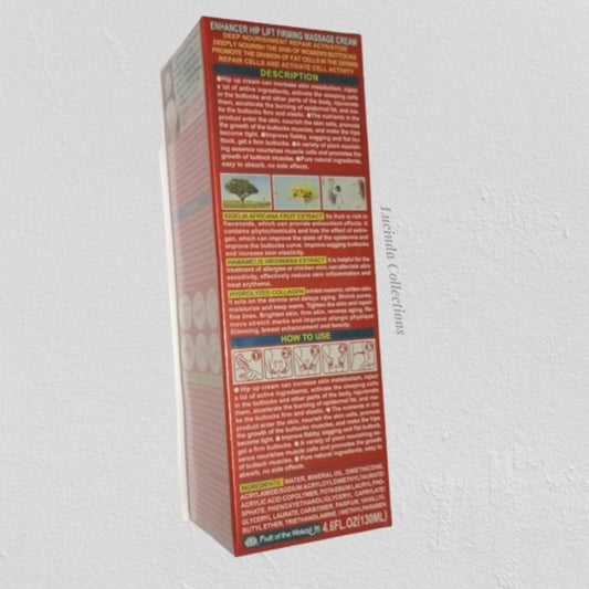 Fruit Of The Wokali Hip Massage Cream Buttocks Enhancement Lift Firming / Promotes Hip Curve