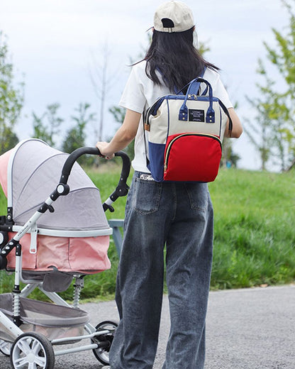 Mommy bag, new handheld backpack, insulated outdoor backpack, large capacity multifunctional mother and baby bag