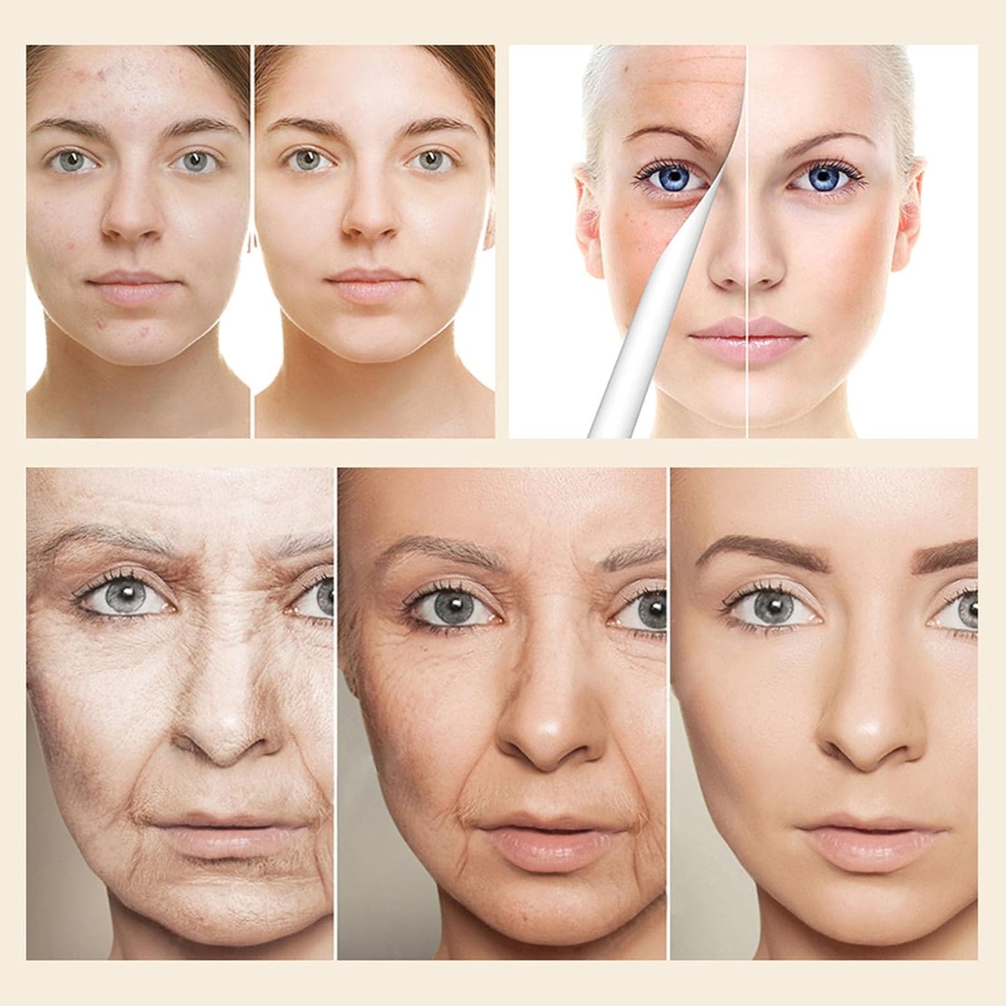 6pcs KORMESIC Elite 24K Gold Luxury Skincare Set: 6-Piece Anti-Aging Regimen with Gold Foil Serum & Cream - Firming, Lifting & Rejuvenating Collection for Tight, Smooth Skin