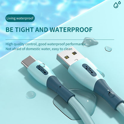 TYPE-C Data Cables Liquid silica gel charging cables Fast Charging data line For Android Phone Charger Cable High quality USB Data Cables