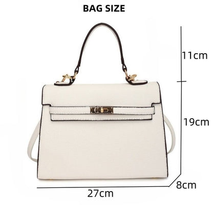 Mateamoda Elegant Handbag for Women with Classic Silhouette Crossbody Bag