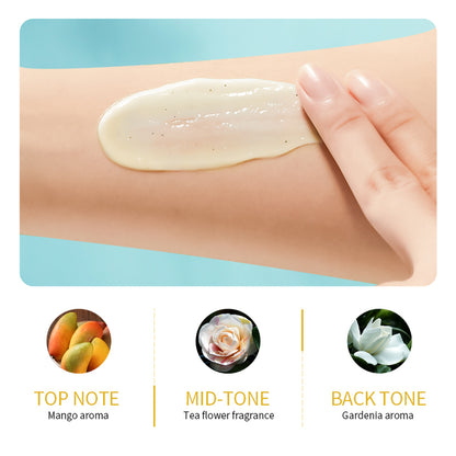 SADOER Bath Salt Scrub Scrub moisturizes and softens exfoliates Body Scrub for All Natural Skin Care - Exfoliating Multi Purpose Body and Facial Scrub