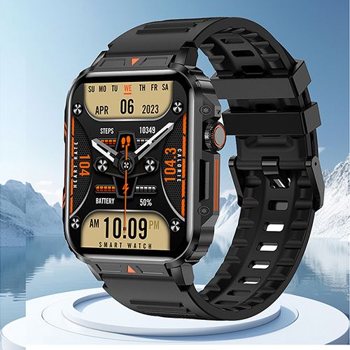 LIGE L81 Smartwatch 1.95 Inch Full Screen Health Monitoring Watches IP68 Waterproof Sport Fitness Tracker Bluetooth Call Smart Watch For Men Women