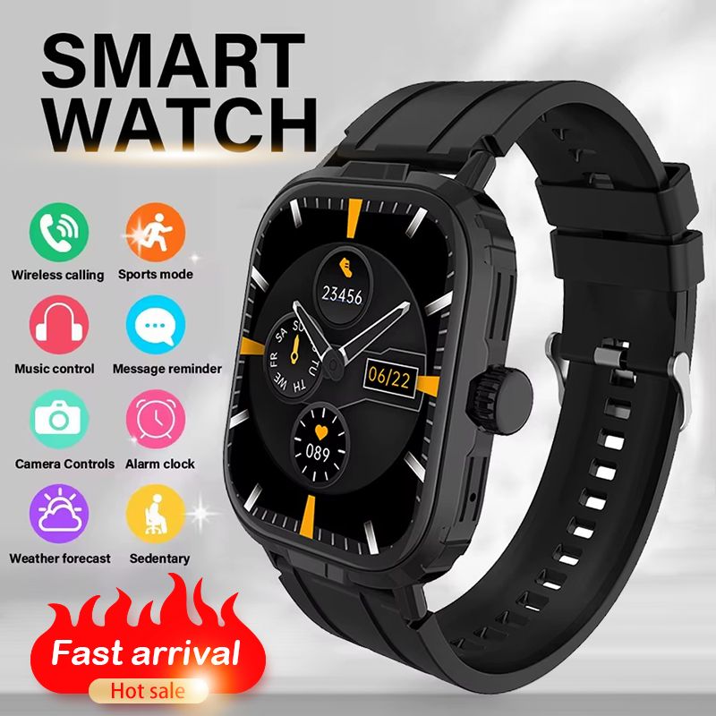 New Smart Watch Bluetooth Call Men And Women Outdoor Sports Smartwatch Digital Watch Heart Rate Blood Pressure Monitoring Fitness Bracelet Multiple Sports Modes
