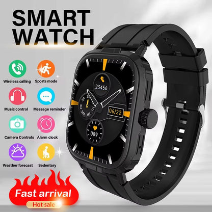 New Smart Watch Bluetooth Call Men And Women Outdoor Sports Smartwatch Digital Watch Heart Rate Blood Pressure Monitoring Fitness Bracelet Multiple Sports Modes