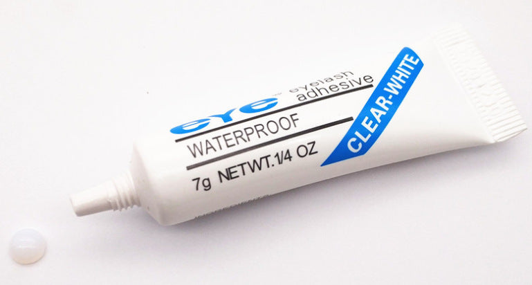 False eyelash glue 7g self grafting eyelash glue Double eyelid eyelash glue trial set tweezers