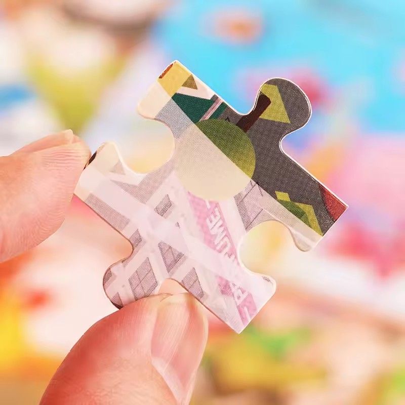 Logic Thinking Intellectual Wooden Game Puzzle Jigsaw Animal Vehicle Cartoon Early Educational Toys For Kids Children Gift