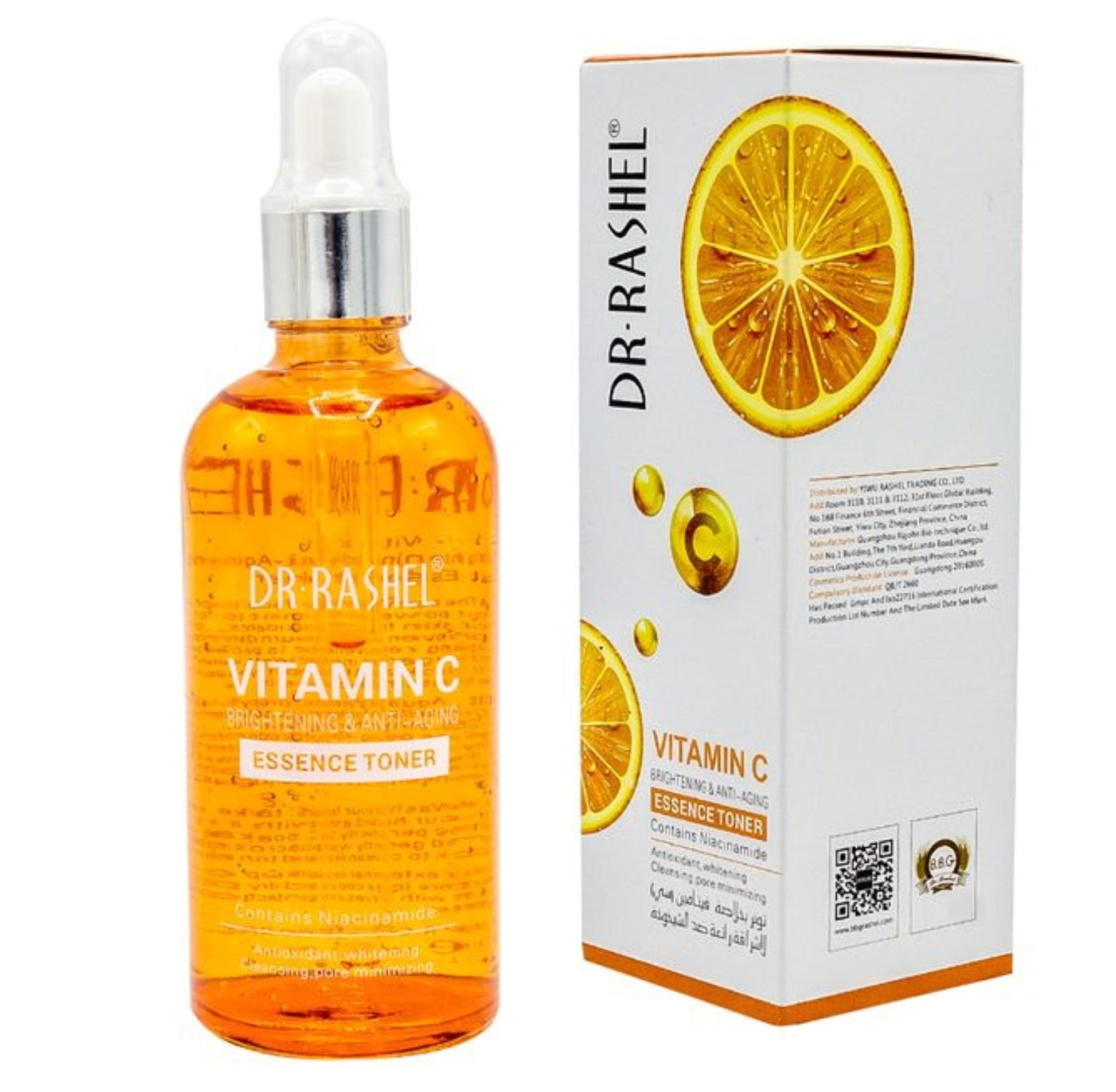 Dr.Rashel Vitamin C Brightening & Anti-Aging Essence Toner with Niacinamide