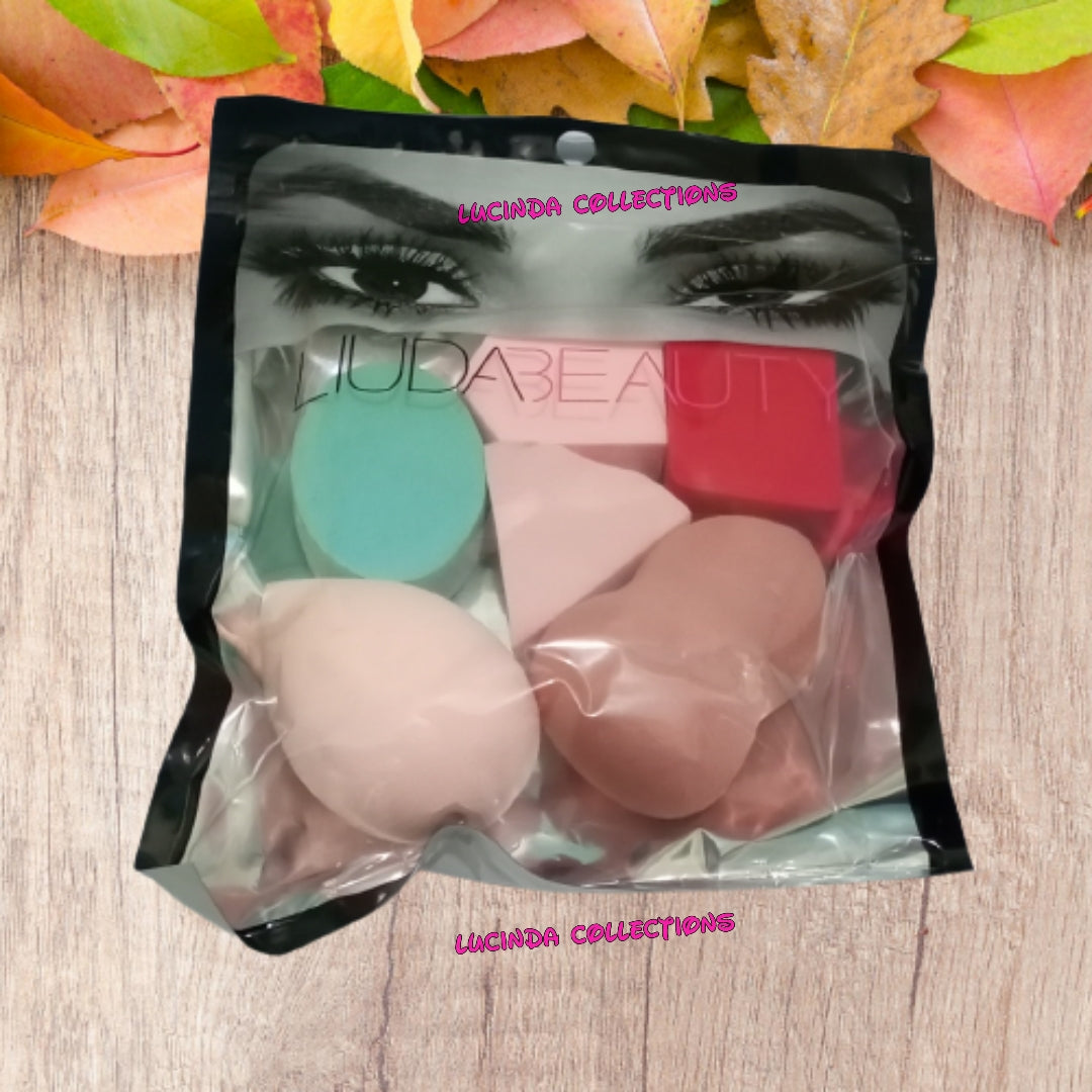 6Pcs Makeup Puff Sponge Beauty Blender Make up Sponges Accessories Tools Set
