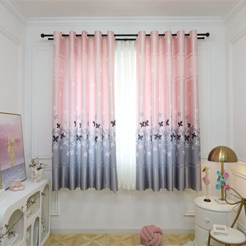 1pcs Curtains for Bedroom Window Blackout, Curtains for Living Room Thermal Insulated Solid Grommet Window Drapes, Privacy Protection Window Curtain Excluding bars and sheers