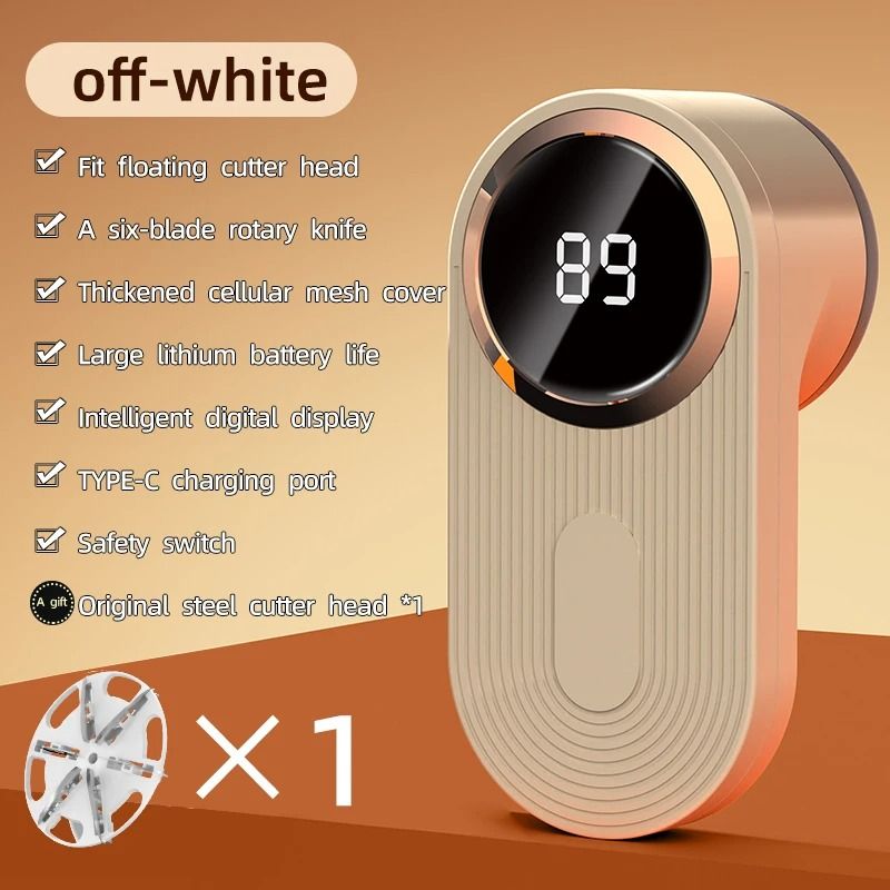 Lint Remover for Clothing LED Digital Electric Lint Removal Pellet Fluff Remover USB Rechargeable Fuzz Fabric Shaver Sweater