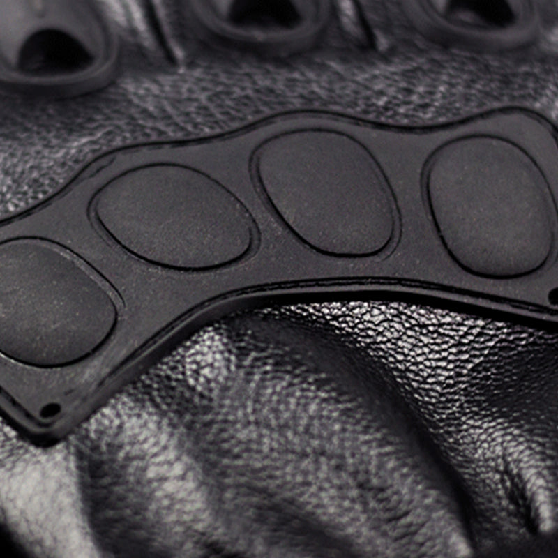 Gloves & Mittens Gloves & Mittens Black PU Leather Fingerless Gloves Solid Female Half Finger Racing Moto black one size
