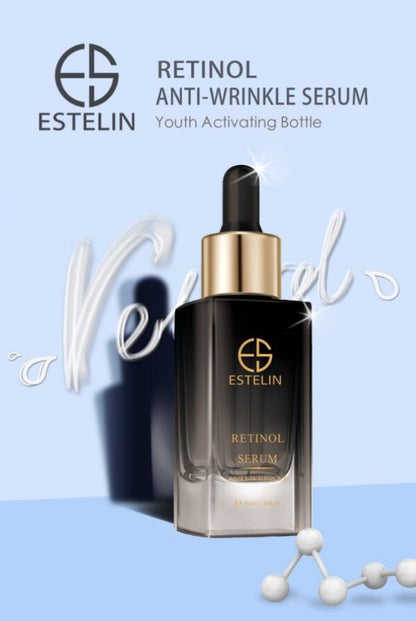 Estelin Retinol Anti-Wrinkle Serum - Youth Activating Bottle