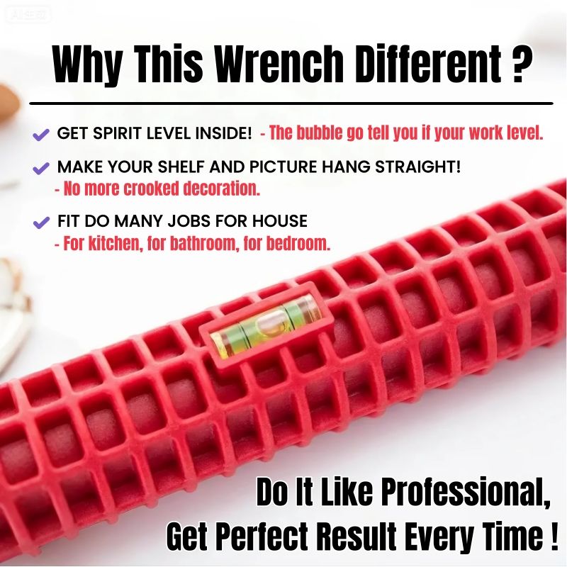 8-in-1 Adjustable Spanner Sink Water Pipe Wrench Multifunctional Sink Installation Tool for bolt Washbasin Wrench Corner Valve Home Decoration Tools Repair Disassembly Tools Jaw Grip Non-Slip Handle