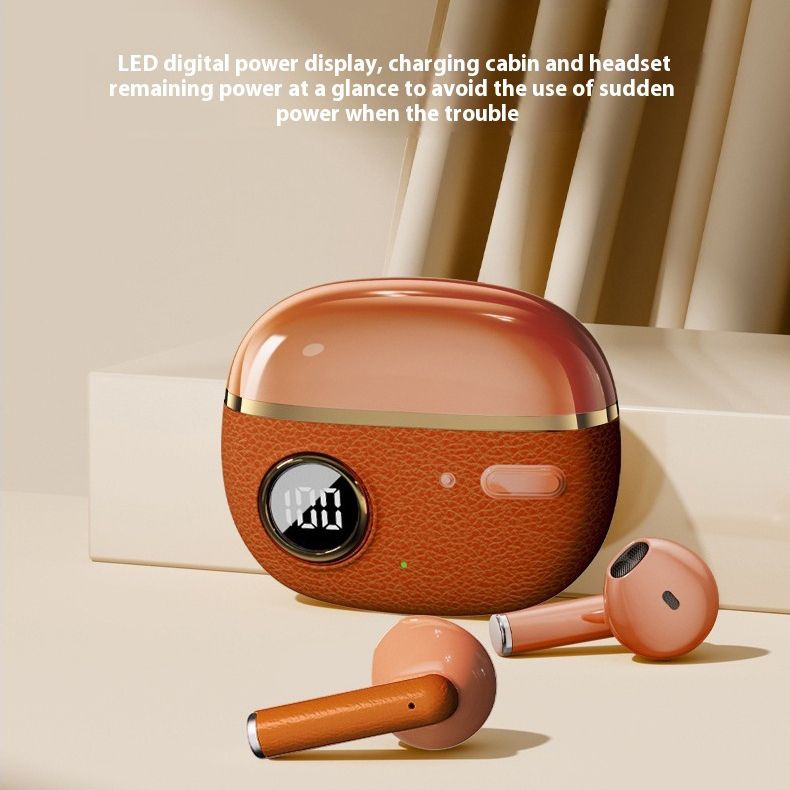 Wireless Bluetooth Earphones Long Battery Life Sports Bluetooth Earpods In-ear Stereo Waterproof Noise Cancelling Earbuds LED Display Compatible With Smartphones Computers And Laptops