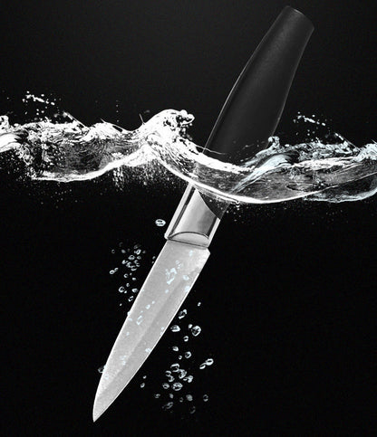 5in1 Kitchen Stainless Steel 5 pieces Cutter Set Knifes Set Trenchant Sword Chef's Knife Household Fruit Knife Bread Knife Paring knife