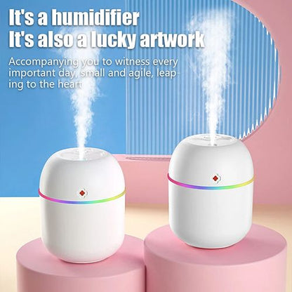 220ML Air Humidifier Home USB Bottle Aroma Essential Oil Diffuser LED Backlight For Home Car USB Fogger Mist Maker with LED Night Lamp 2023 Mist Maker Refresher