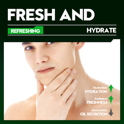 SADOER All-in-One Facial Cleanser for Men Skin Care Cleaner Shrink Pore Deep Cleaning Care Skin Rejuvenation moisturizing Face Wash Oil Control as