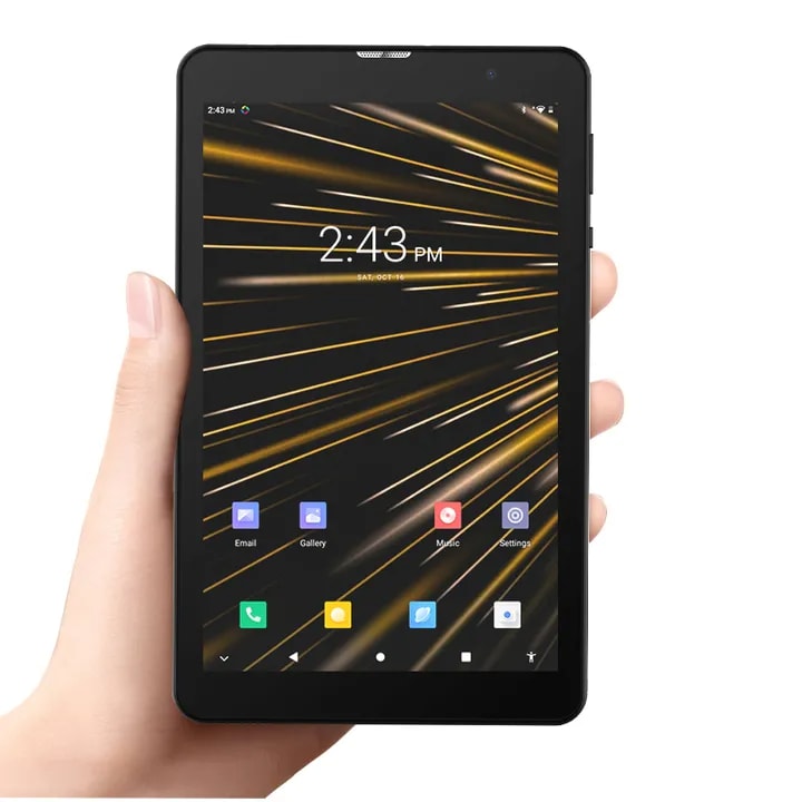 ALLDOCUBE Smile 1 Tablet PC 8 Inch HD IPS 3GB RAM + 32GB ROM Android 11 4000mAh Battery T30 Chip LTE GPS Tablets Black Black 3+32G