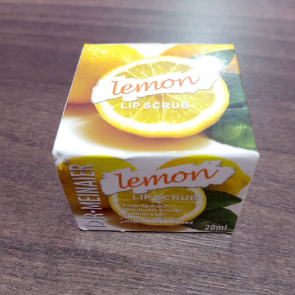 Dr. Meinaier Sugar Lip Scrub Ultra Hydrating Exfoliating Dry Chapped Lips Scrubber Lip Moisturizer - Grape Rose Blueberry Turmeric Coconut Coffee Cherry Lemon Honey Green Tea Flavors