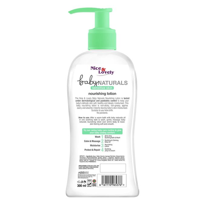 【Clearance Sale】Nice & Lovely Nourishing Baby Lotion 300Ml