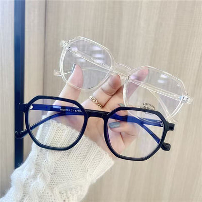 ZHJH Anti Blue Light Glasses Retro Computer Glasses Gaming Anti Blue Light Glasses Fashion Glasses