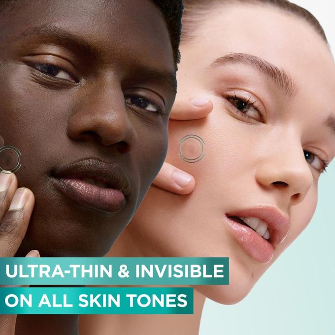 Garnier Pure Active 8hr Invisible Pimple Patch, Enriched with Hydrocolloid that Reduce Pimple Size in 8 hours