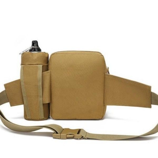 Men's Sports Running Tactical Kettle Bag Multi-Functional Mountain Riding Waist Pack