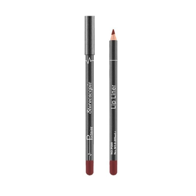 12 Colors Lip Liner Pencil Nude Matte Lipliner Moisturizing Waterproof Long Lasting Lipstick Liner