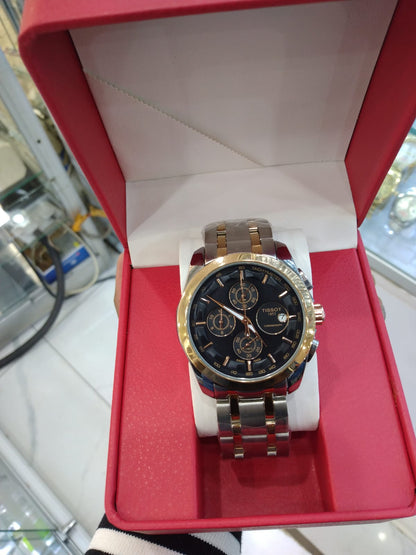 Tissot Gents Luxury Automatic Watch – Original Swiss Men’s Wristwatch with Stainless Steel Case, Waterproof Design, Date Display, Durable Strap, Elegant Business & Casual Fashion Timepiece