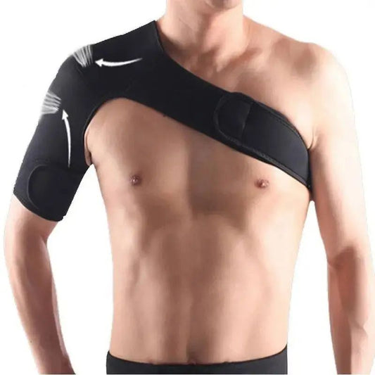 Shoulder Brace with Pressure Pad, Suitable for Both Men and Women, Adjustable Shoulder Brace for Left and Right Shoulder Protect