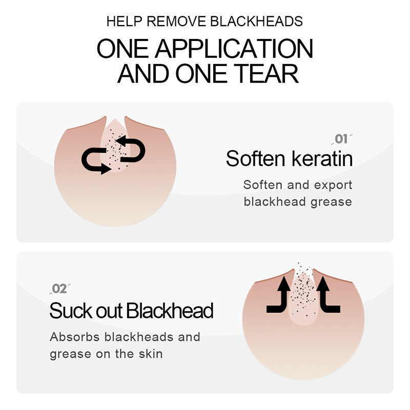 SADOER Blackhead removing, pore shrinking, acne removing, nasal mask for deep cleaning, tear off, facial mask for men and women