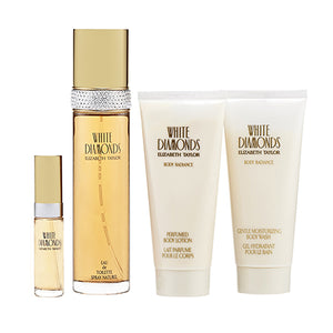 White Diamonds 4 Piece Gift Set For Women