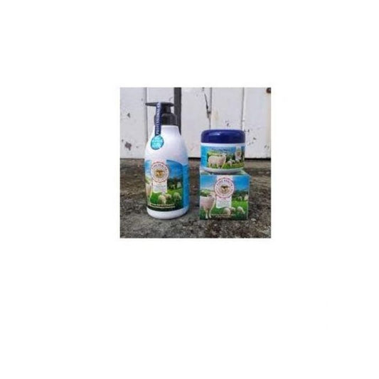Whitening &Brightening Lanolin Goat Milk Cream Plus Lanolin Goat Body Lotion