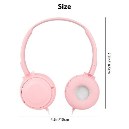 Kids Headphones, LEDream Adjustable On-Ear Wired Headsets Earphones with Mic for Children Boys Girls Cell Phones