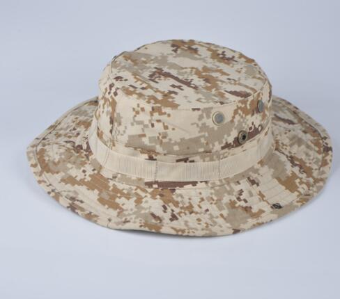 Fisherman Hat Outdoor Large Brimmed Sunblock Fishing Camouflage Round Rim Visor