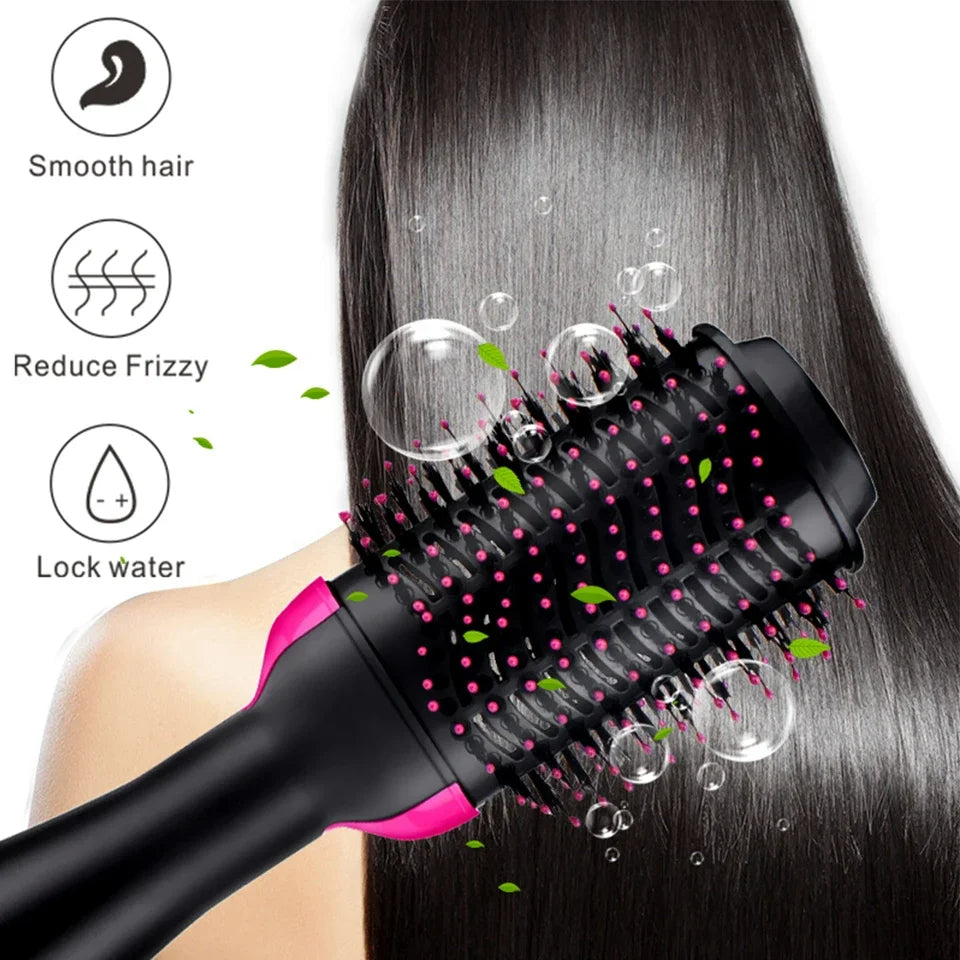 3 in 1 Hair Dryer Hot Comb Hair Brush Volumizer Hair Straightener Hot Air Curling Brushes Hair Styling Tools