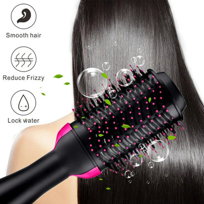 3 in 1 Hair Dryer Hot Comb Hair Brush Volumizer Hair Straightener Hot Air Curling Brushes Hair Styling Tools