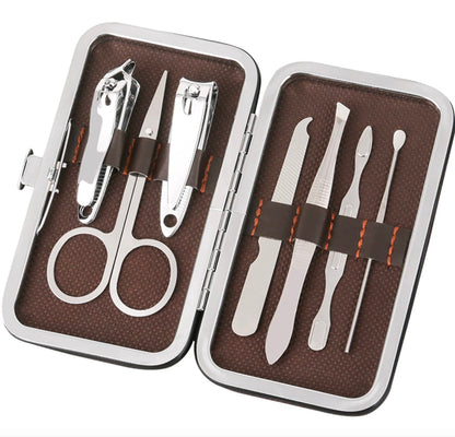 Professional Nail cutter Pedicure Scissors Set Stainless Steel Eagle Hook Portable Manicure Nail Clipper Tool Sets