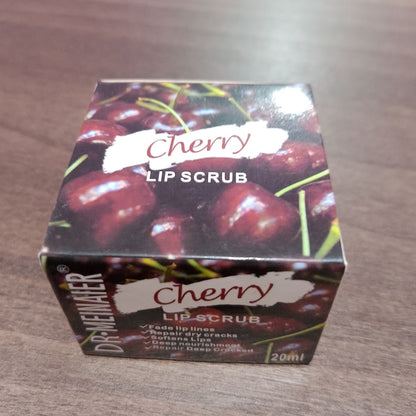 Dr. Meinaier Sugar Lip Scrub Ultra Hydrating Exfoliating Dry Chapped Lips Scrubber Lip Moisturizer - Grape Rose Blueberry Turmeric Coconut Coffee Cherry Lemon Honey Green Tea Flavors