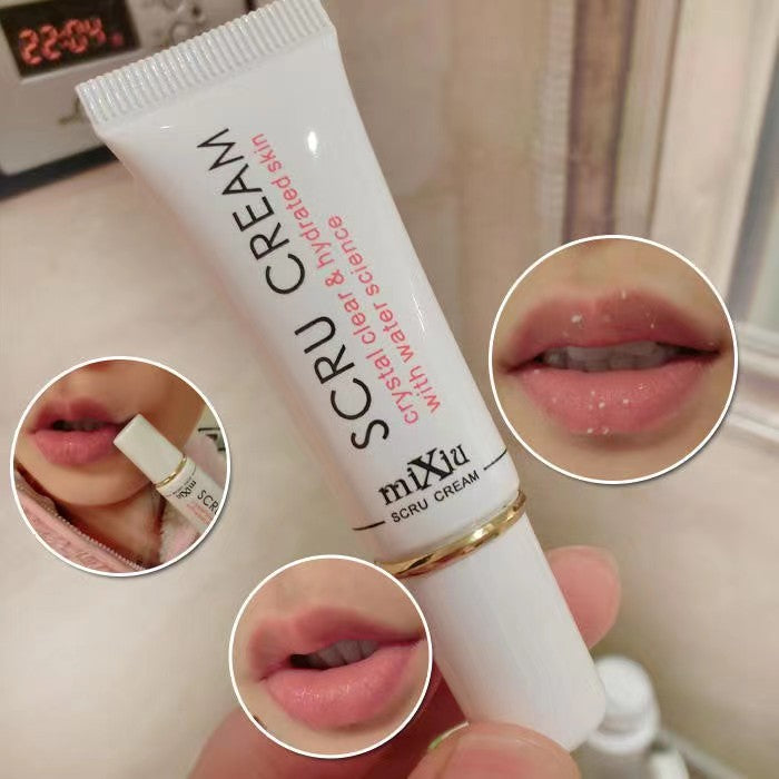 1pc Protect Lip Scrub Moisturizing Remove Dead Skin Exfoliating Anti-Aging Pink Full Lip Lightening Cream Gel