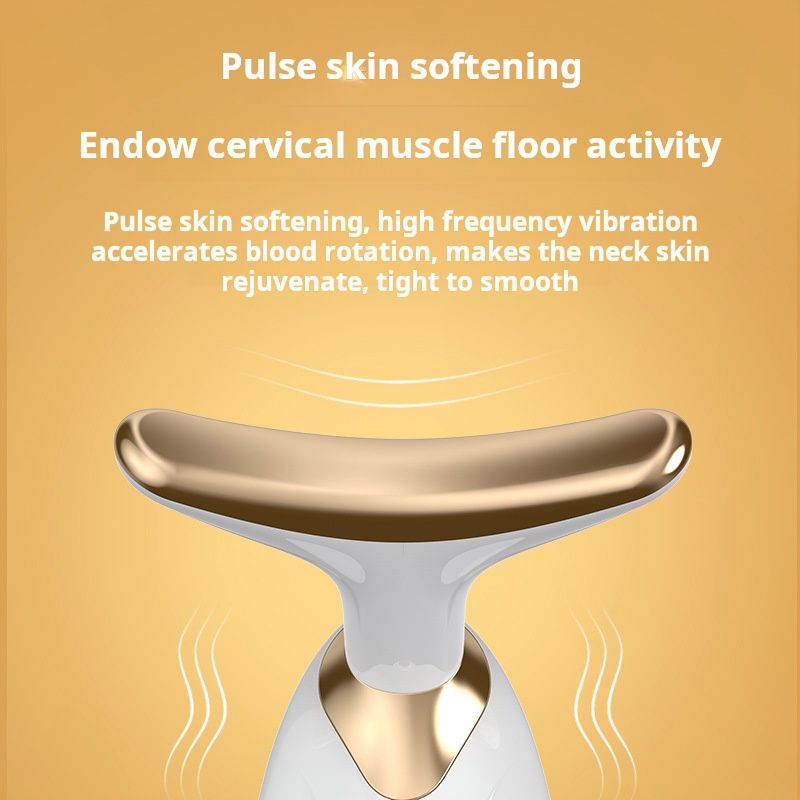 Dolphin beauty device, facial introduction device, household instrument, portable beauty device, neck wrinkle fading massage device