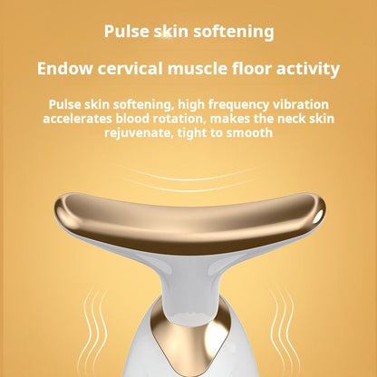 Dolphin beauty device, facial introduction device, household instrument, portable beauty device, neck wrinkle fading massage device